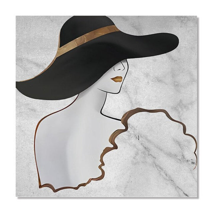 Fashionista - Canvas Wall Art Painting | Bowlift