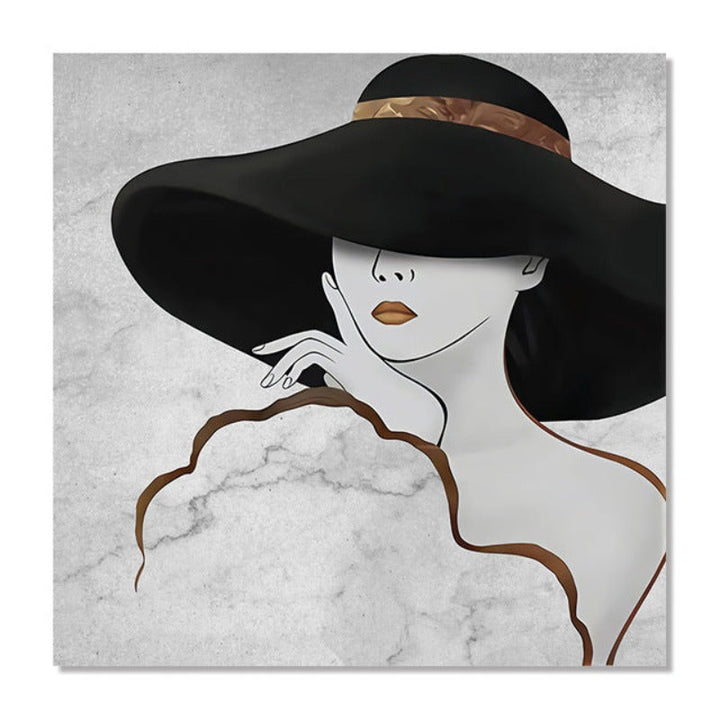 Fashionista - Canvas Wall Art Painting | Bowlift