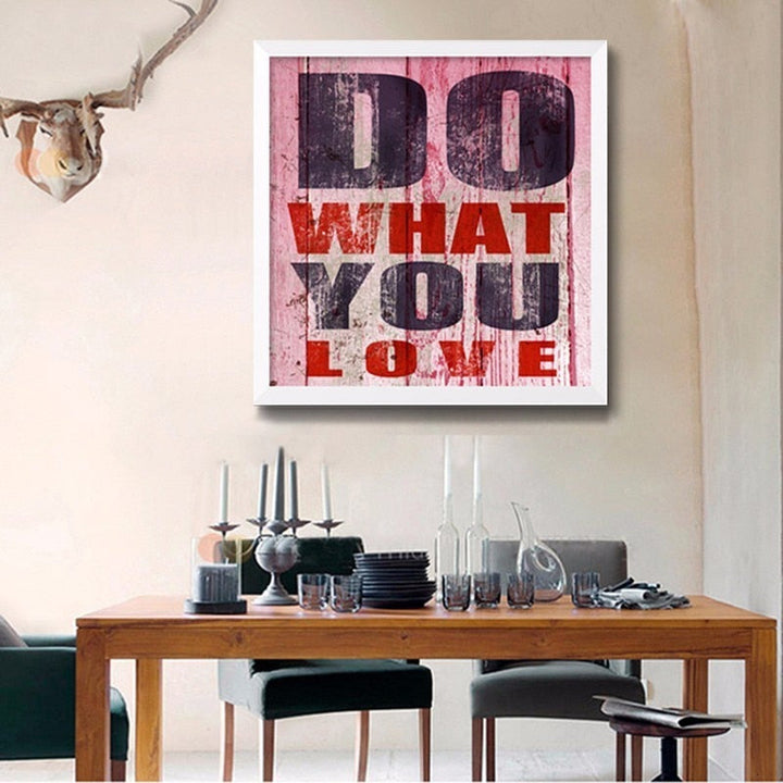 Vintage Inspiring Quotes - Canvas Wall Art Painting | Bowlift