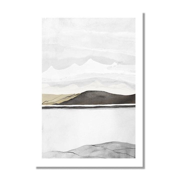 Bring Mountains Home - Canvas Wall Art Painting | Bowlift