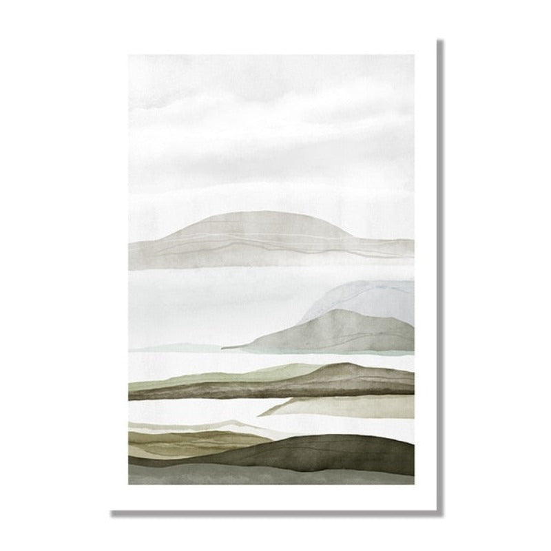 Bring Mountains Home - Canvas Wall Art Painting | Bowlift