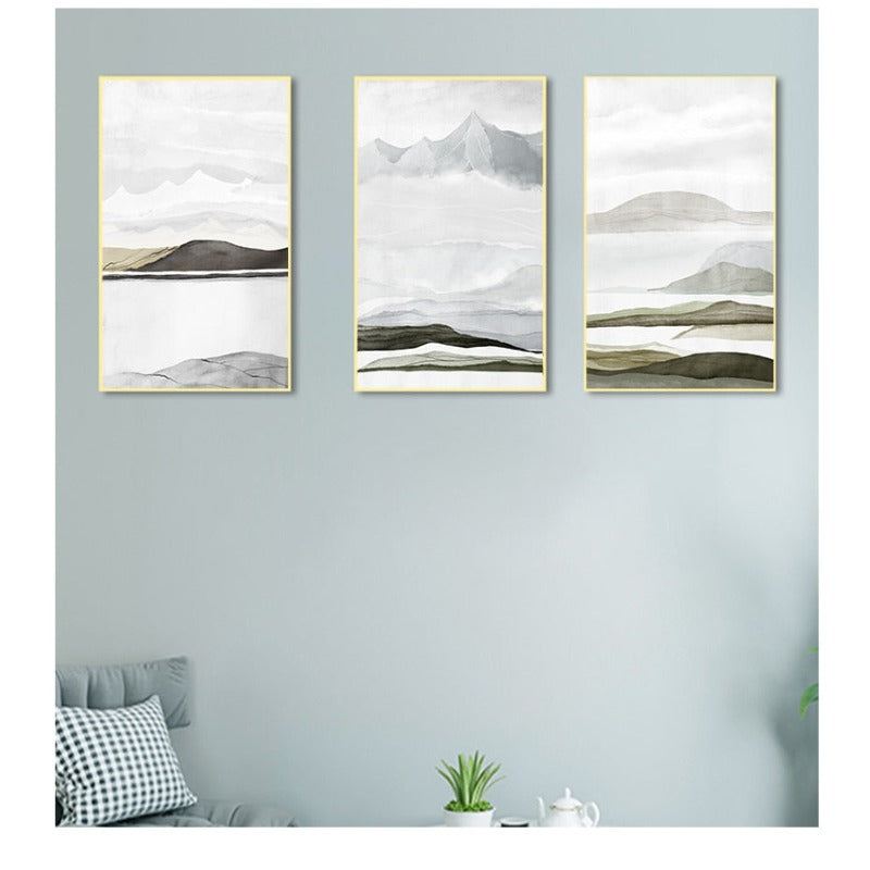 Bring Mountains Home - Canvas Wall Art Painting | Bowlift