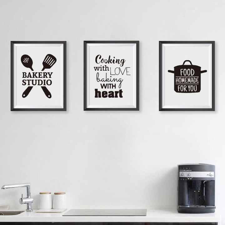 Black And White - Canvas Wall Art Painting | Bowlift