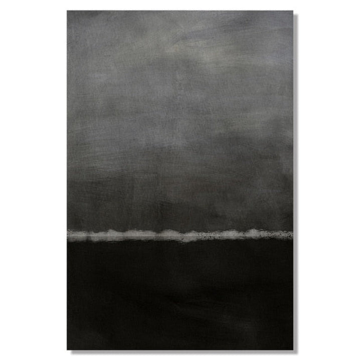 Impressions Of Blue and Black - Canvas Wall Art Painting | Bowlift