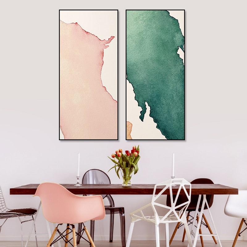 Watercolor Abstract - Canvas Wall Art Painting | Bowlift