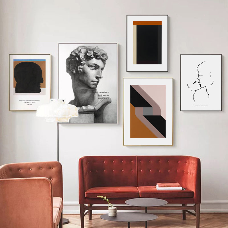 David Sculpture - Canvas Wall Art Painting | Bowlift