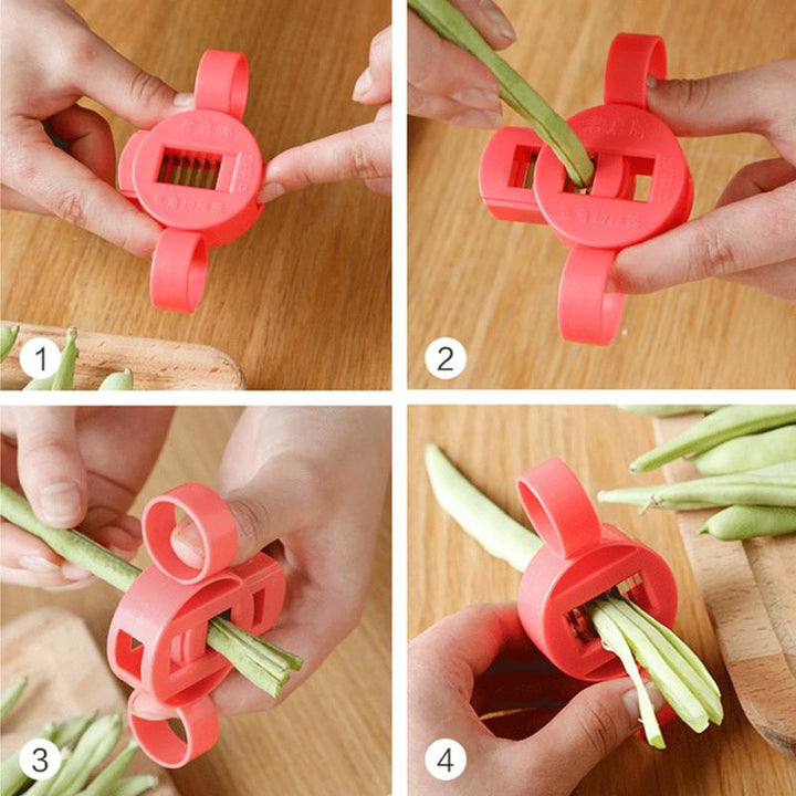 BowLift | Multifunctional Manual Green Bean Slicer
