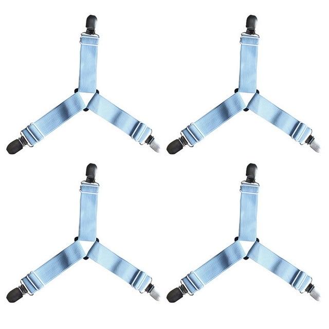HoldTight - 4 Piece Elastic Bed Sheet Clips | Bowlift