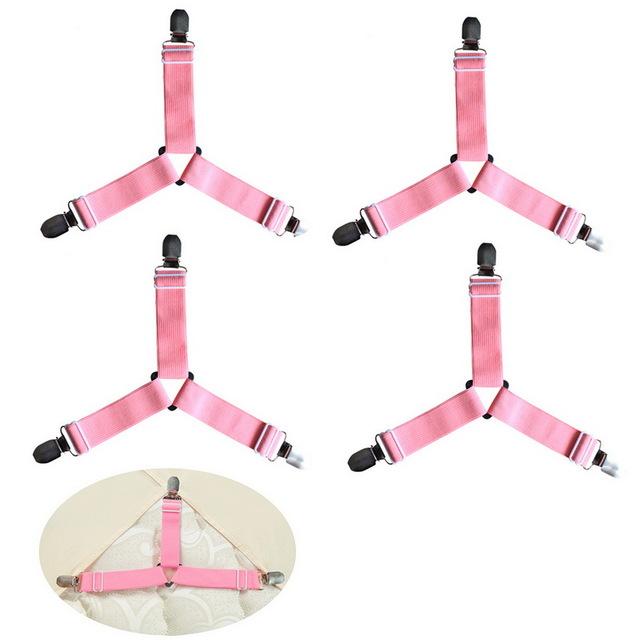 HoldTight - 4 Piece Elastic Bed Sheet Clips | Bowlift