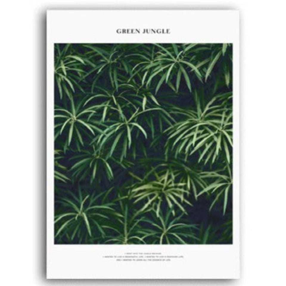 Scandinavia Cactus - Canvas Wall Art Painting | Bowlift