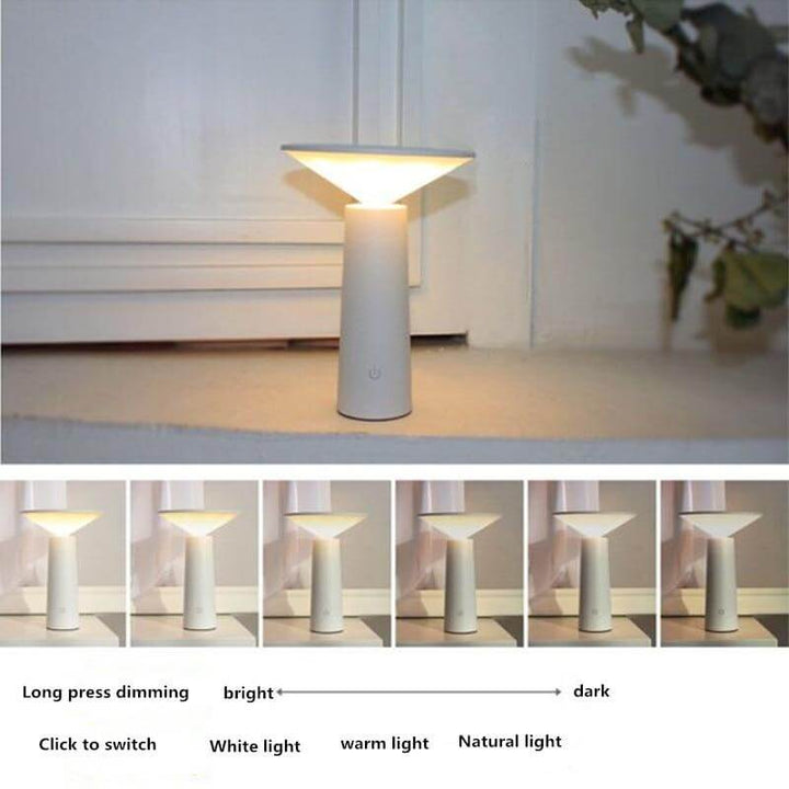 Touch Switch ChargeaBowlifte 3 Modes LED DimmaBowlifte Desk Reading Lamp | Bowlift
