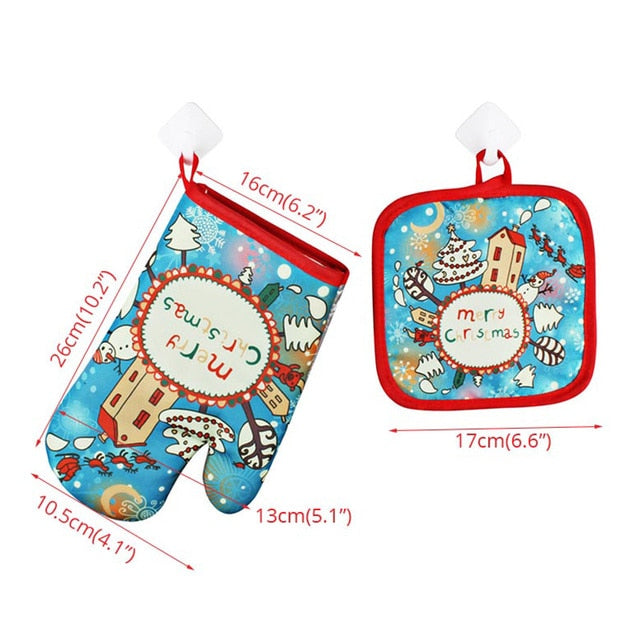 BowLift | Heat Resistant Christmas Oven Mitts