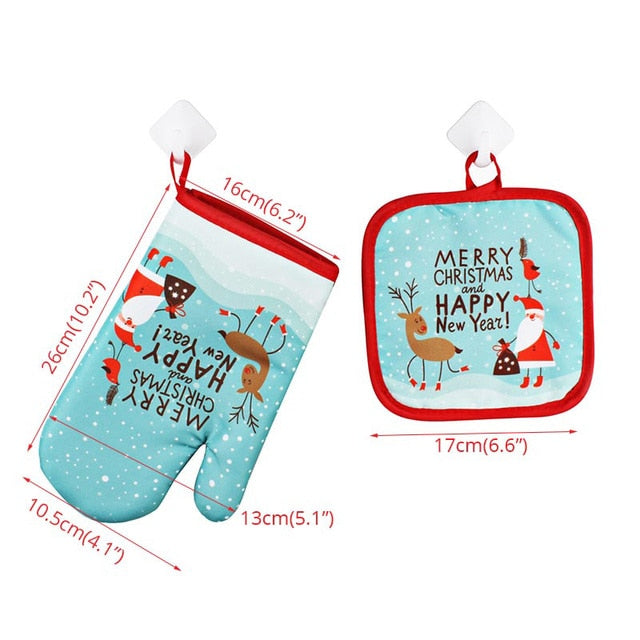 BowLift | Heat Resistant Christmas Oven Mitts