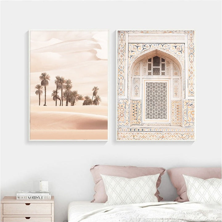 Beauty Of Desert - Canvas Wall Art Painting | Bowlift