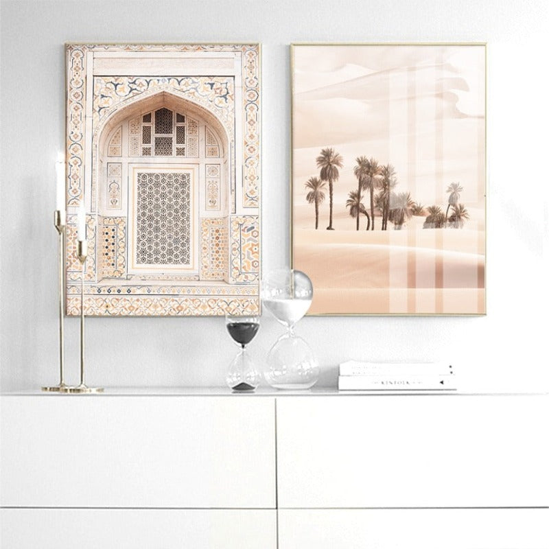 Beauty Of Desert - Canvas Wall Art Painting | Bowlift
