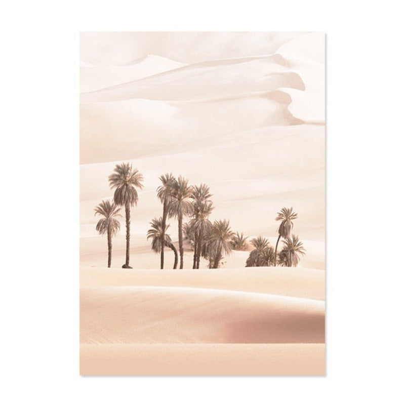 Beauty Of Desert - Canvas Wall Art Painting | Bowlift