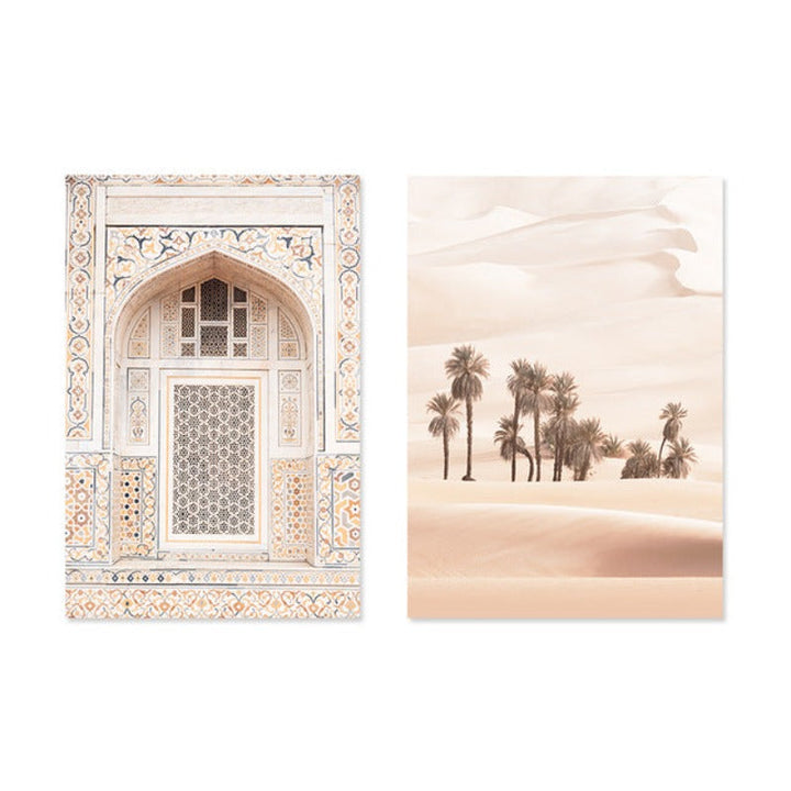 Beauty Of Desert - Canvas Wall Art Painting | Bowlift
