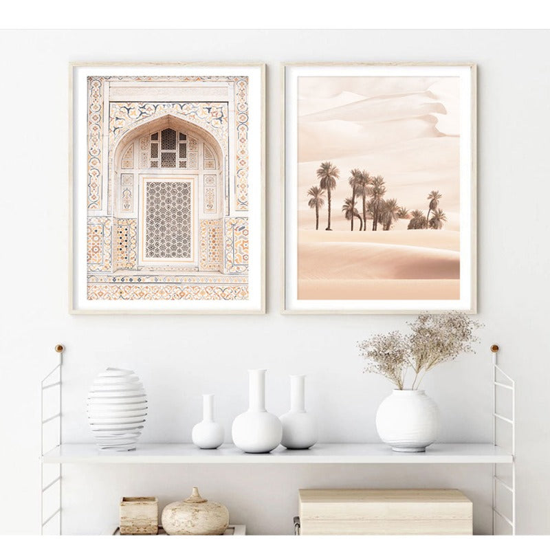 Beauty Of Desert - Canvas Wall Art Painting | Bowlift