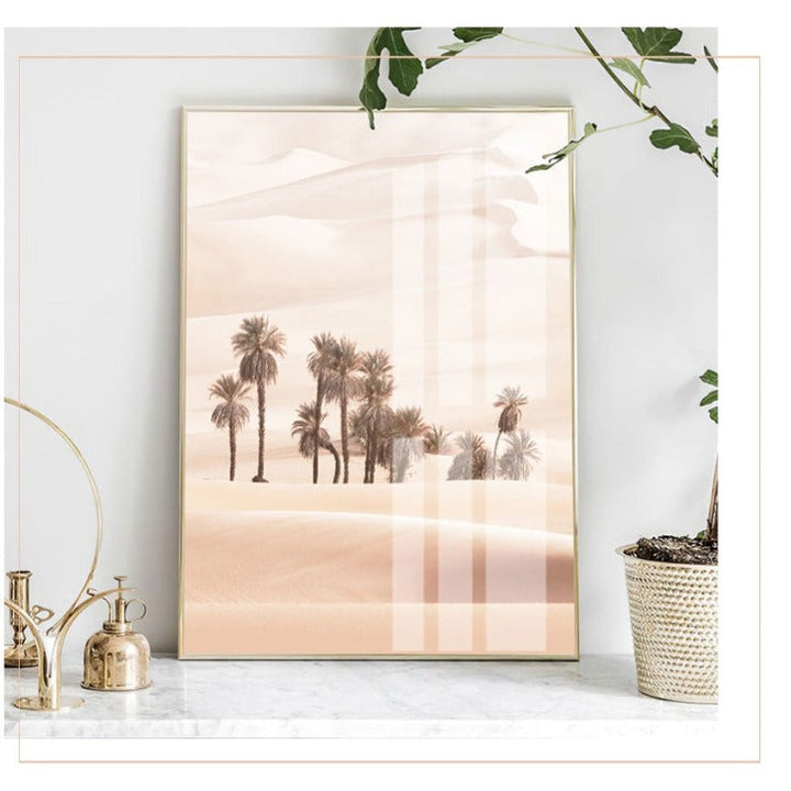 Beauty Of Desert - Canvas Wall Art Painting | Bowlift