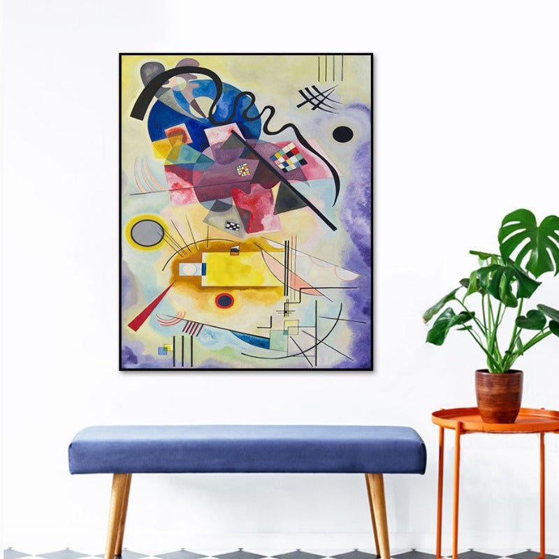Vintage Wassily Kandinsky - Canvas Wall Art Painting | Bowlift
