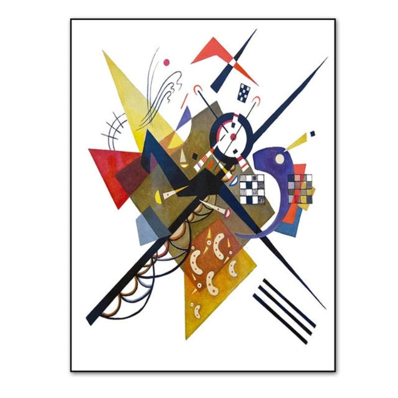 Vintage Wassily Kandinsky - Canvas Wall Art Painting | Bowlift