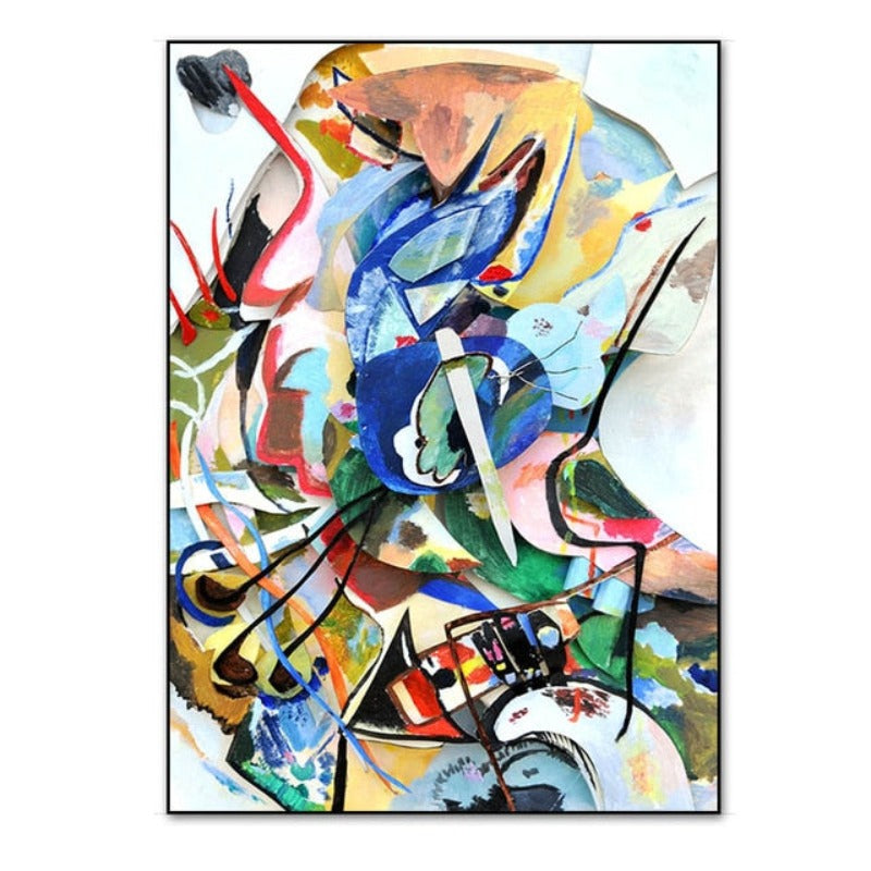 Vintage Wassily Kandinsky - Canvas Wall Art Painting | Bowlift