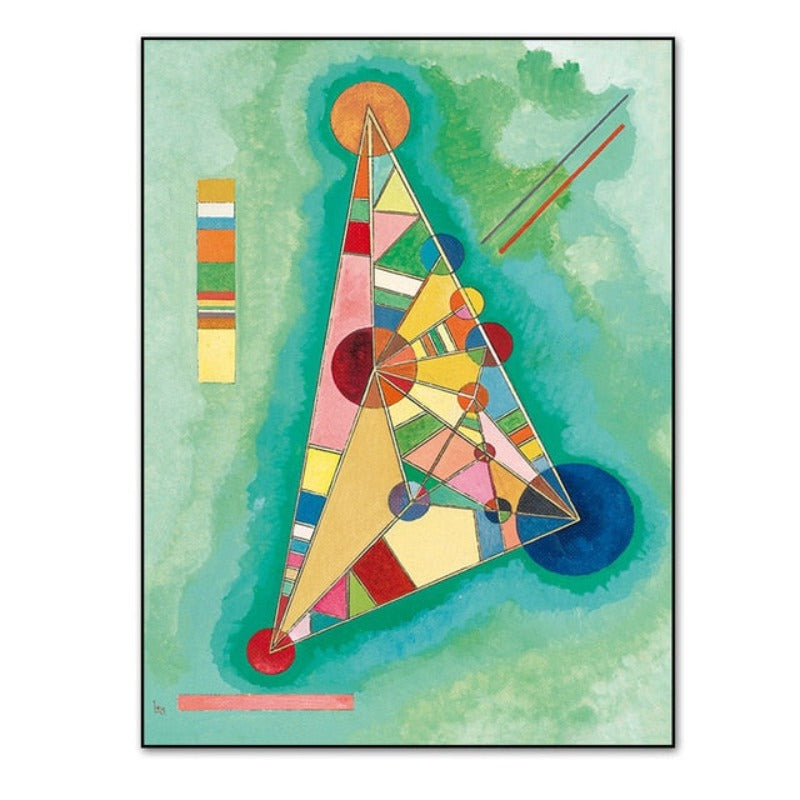 Vintage Wassily Kandinsky - Canvas Wall Art Painting | Bowlift