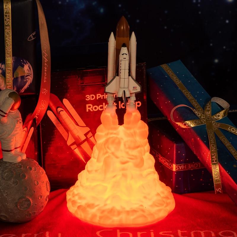Rokit - 3D Space Shuttle Lamp | Bowlift