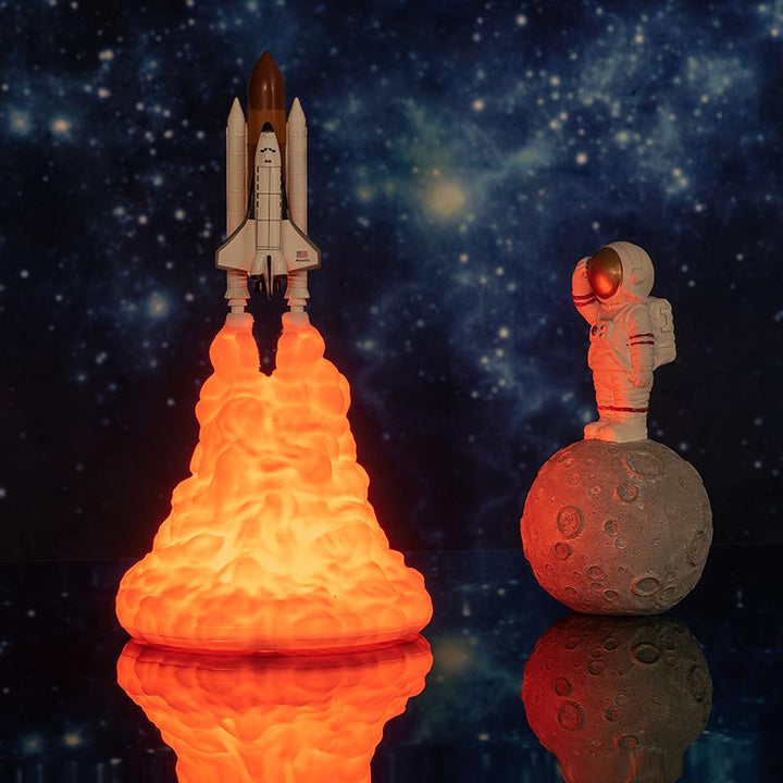 Rokit - 3D Space Shuttle Lamp | Bowlift