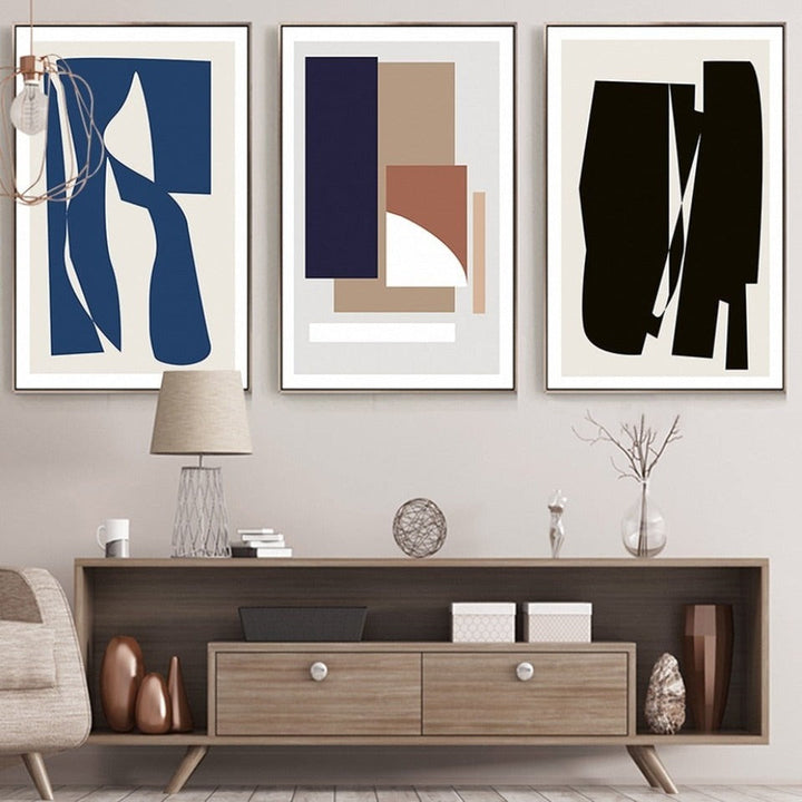 Scandinavia Modern Art - Canvas Wall Art Painting | Bowlift