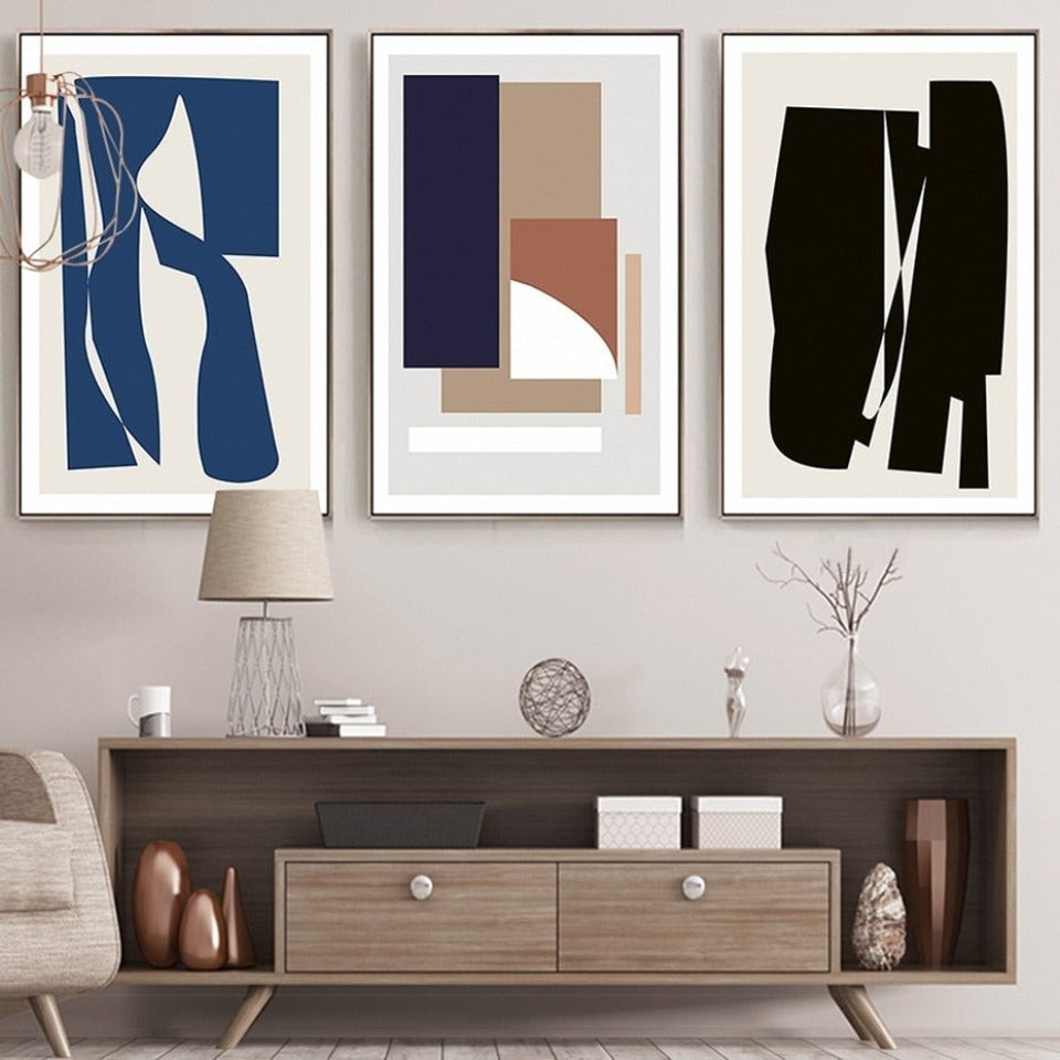 Scandinavia Modern Art - Canvas Wall Art Painting | Bowlift