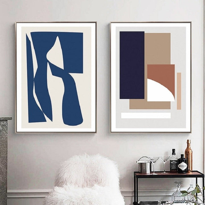 Scandinavia Modern Art - Canvas Wall Art Painting | Bowlift