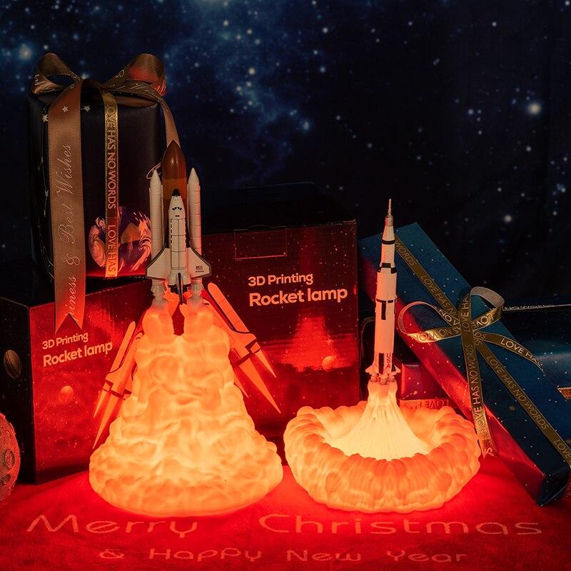 Rokit - 3D Space Shuttle Lamp | Bowlift