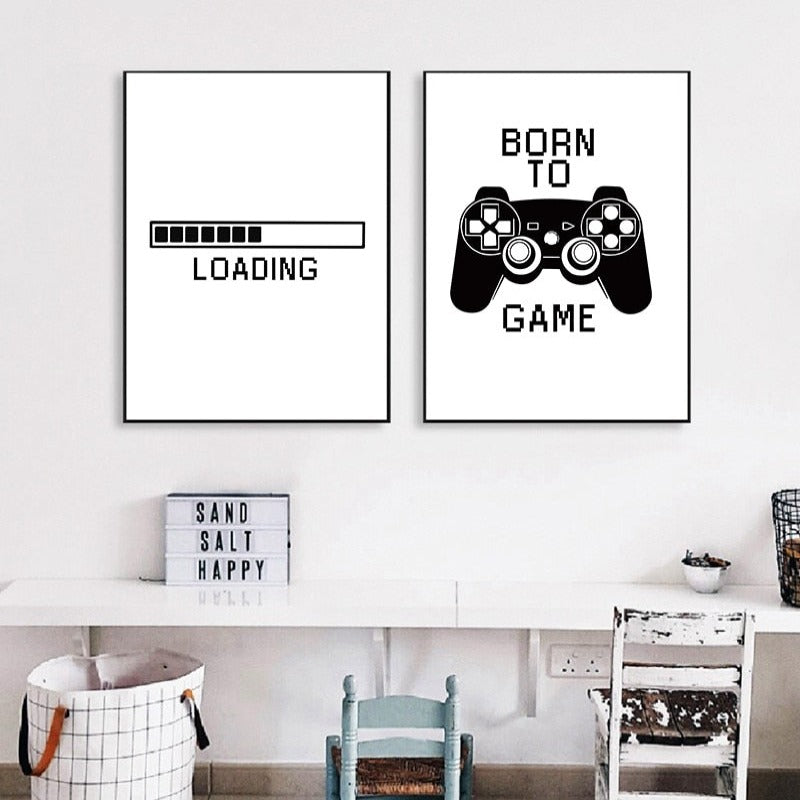 It's Game Time - Canvas Wall Art Painting | Bowlift