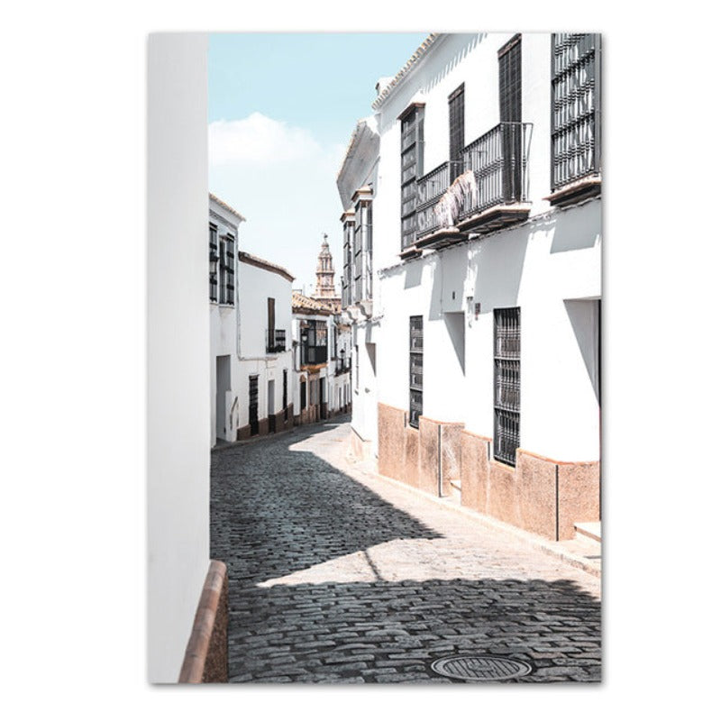 Architecture Daylight Landscape - Canvas Wall Art Painting | Bowlift