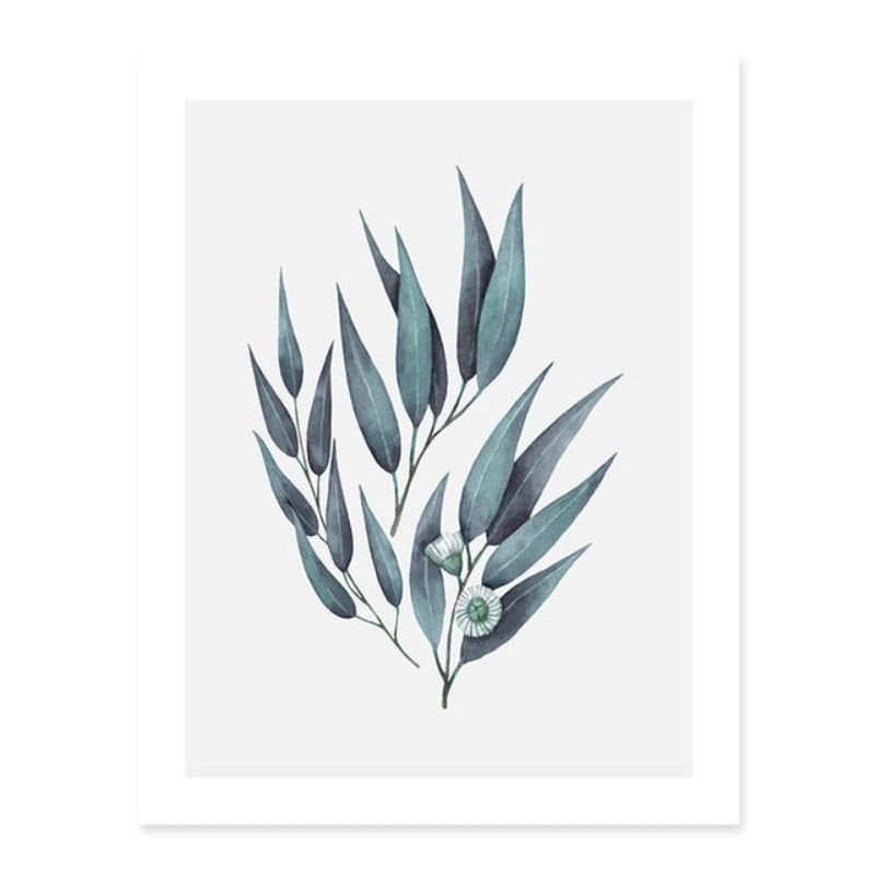 Botanical Leaves Wall Art Pictures - Canvas Wall Art Painting | Bowlift