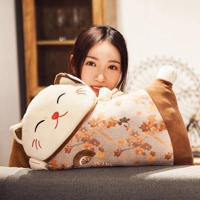 Japanese Style Cute Luck Pillow | Bowlift