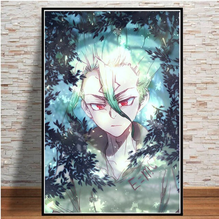 Anime Buddies - Canvas Wall Art Painting | Bowlift
