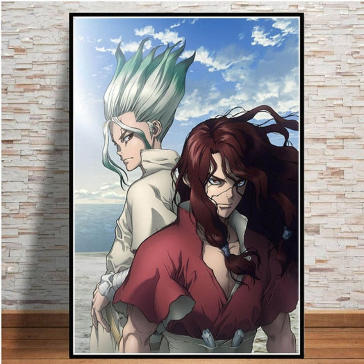 Anime Buddies - Canvas Wall Art Painting | Bowlift