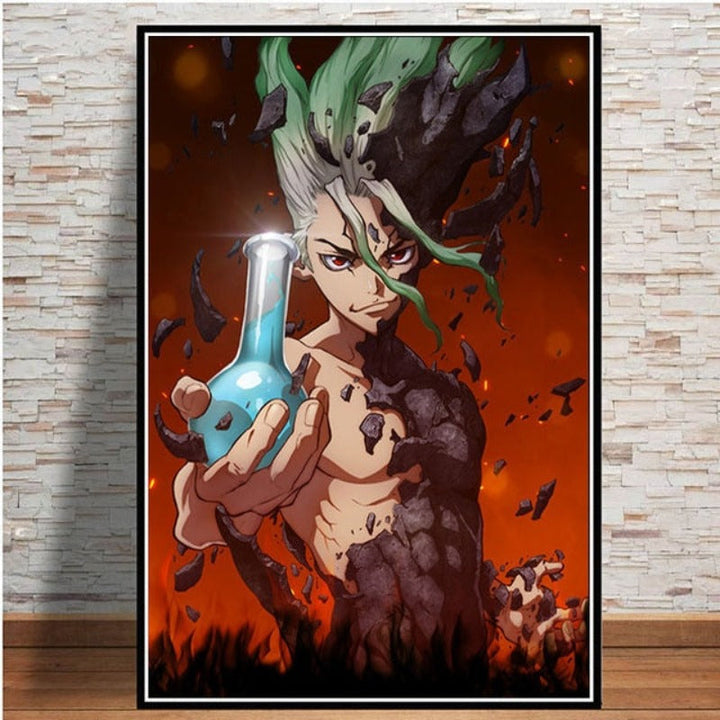 Anime Buddies - Canvas Wall Art Painting | Bowlift