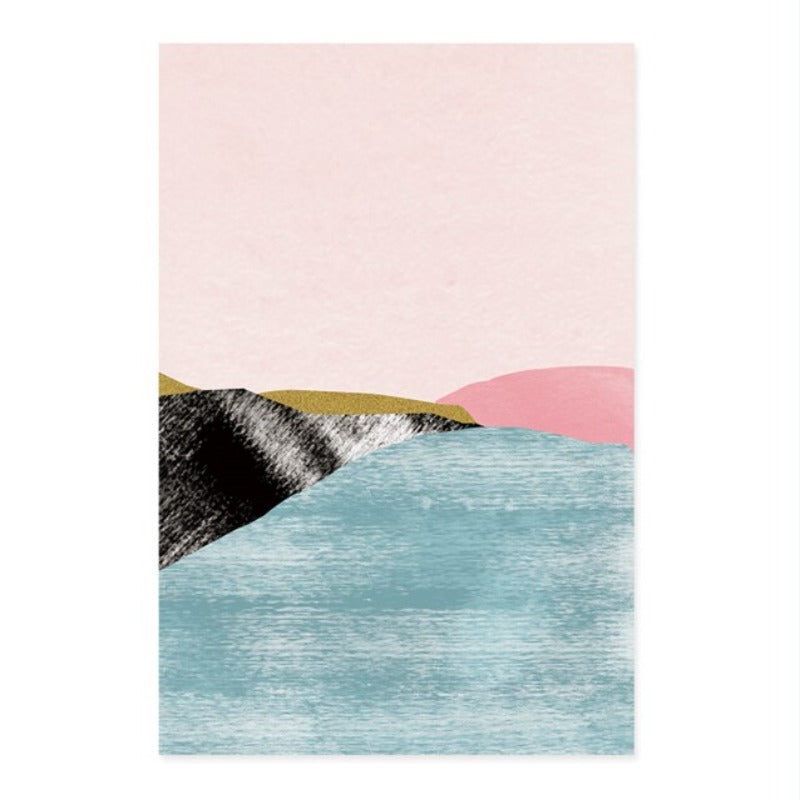 Flow Of River - Canvas Wall Art Painting | Bowlift