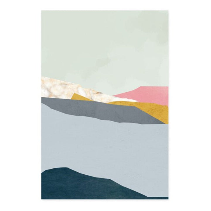 Flow Of River - Canvas Wall Art Painting | Bowlift