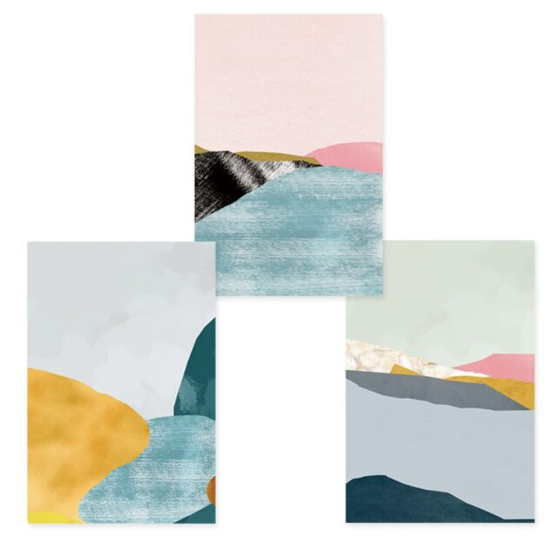 Flow Of River - Canvas Wall Art Painting | Bowlift