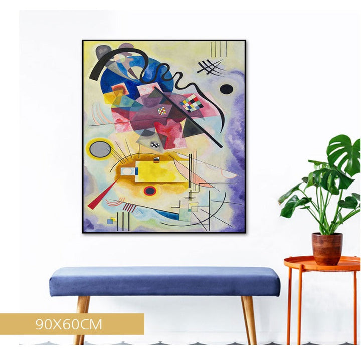 Vintage Wassily Kandinsky - Canvas Wall Art Painting | Bowlift