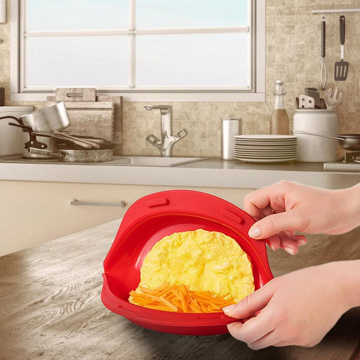 BowLift | Non-Stick Microwave Omelette Maker