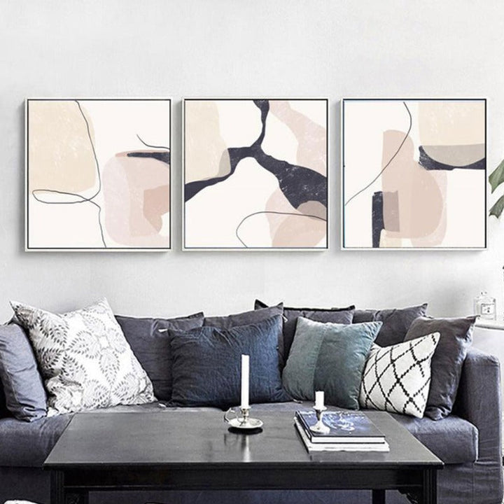 Abstract Marble - Canvas Wall Art Paintings | Bowlift