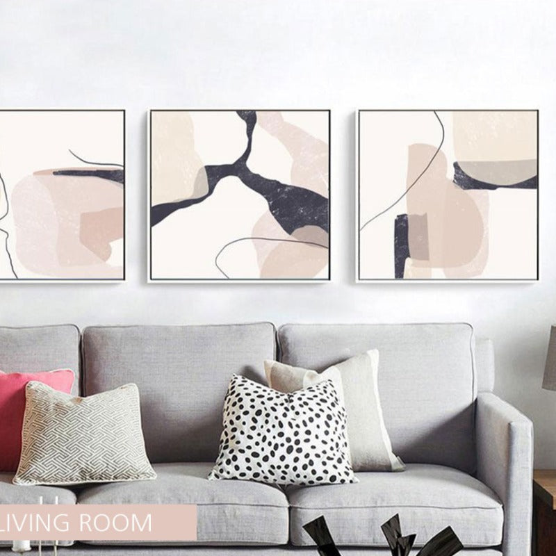 Abstract Marble - Canvas Wall Art Paintings | Bowlift