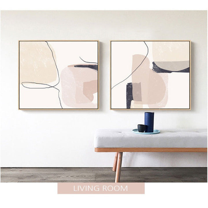 Abstract Marble - Canvas Wall Art Paintings | Bowlift