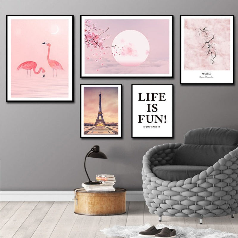 Beautiful Modern Landscape - Canvas Wall Art Painting | Bowlift