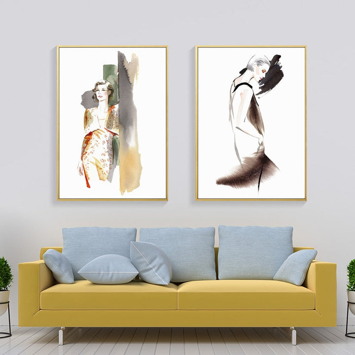 Show Good Vibes Only Quote - Canvas Wall Art Painting | Bowlift